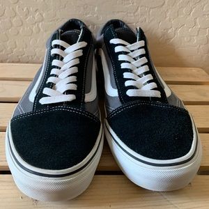 Vans Old Skool Skate Shoes black/grey